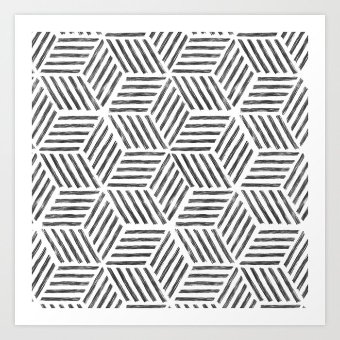 lines 4 Art Print