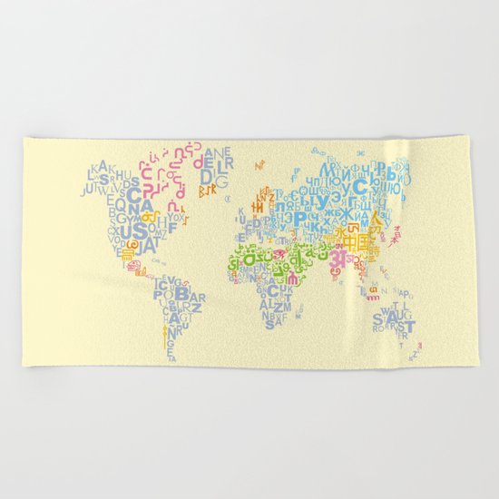 We Are All Writers Beach Towel