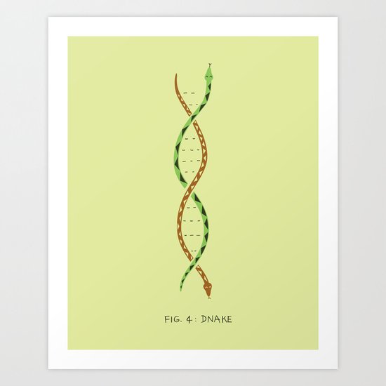 DNAKE Art Print
