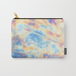 Holographic colorful oily marble pattern Carry-All Pouch