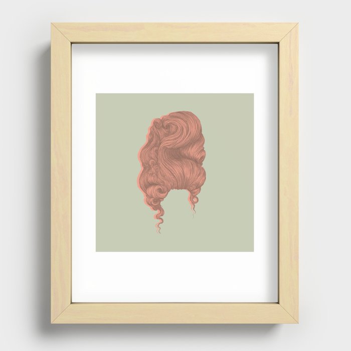 Marie Antoinette Recessed Framed Print