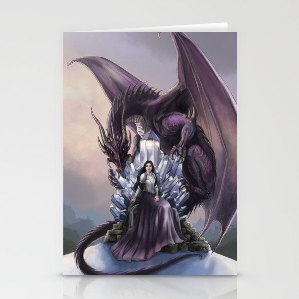 Dragon Queen Stationery Cards