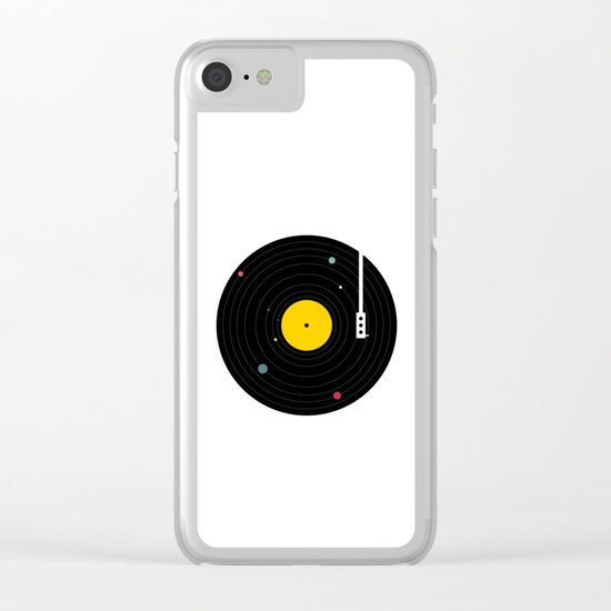 Music, Everywhere Clear iPhone Case