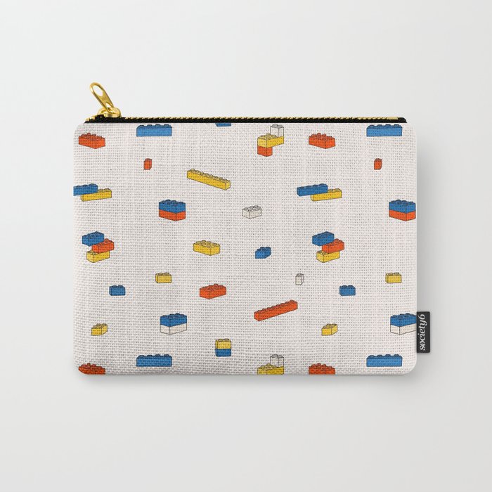 Building blocks pattern Carry-All Pouch