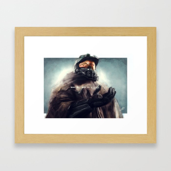 Master Chief - Halo 5 Framed Art Print