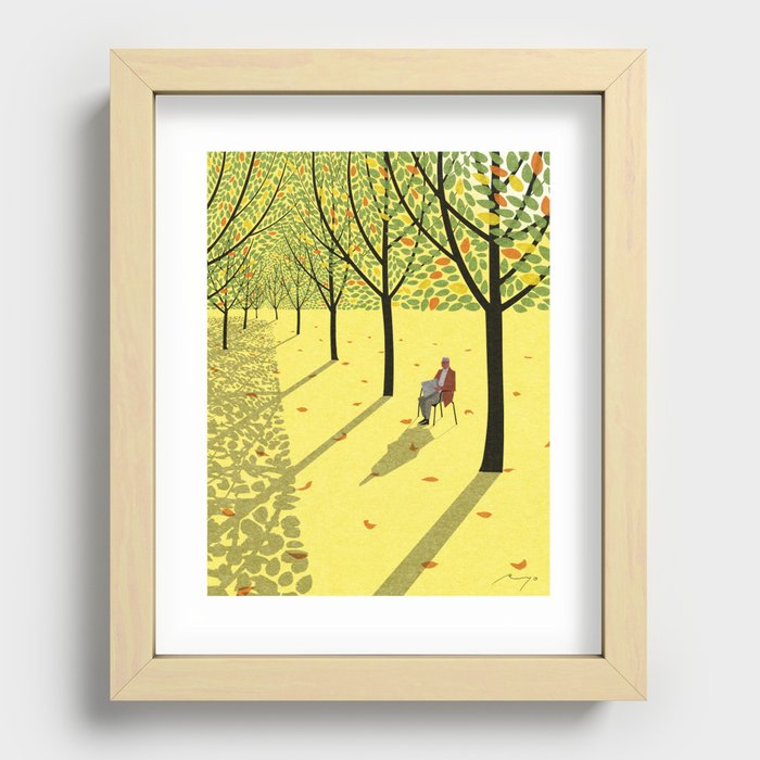 Autumn Afternoon (2014) Recessed Framed Print