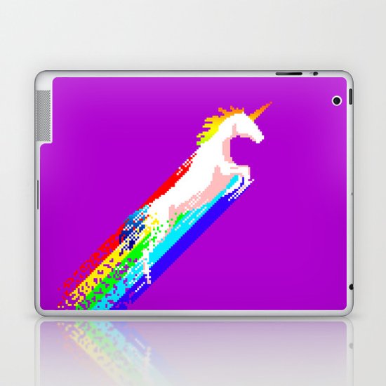 Pixel Unicorn Laptop & iPad Skin