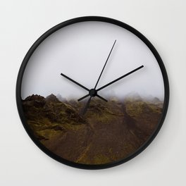 Jurassic Landscape Wall Clock