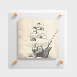 ship Floating Acrylic Print