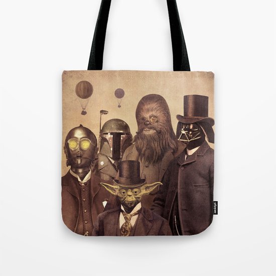 Victorian Wars - square format Tote Bag