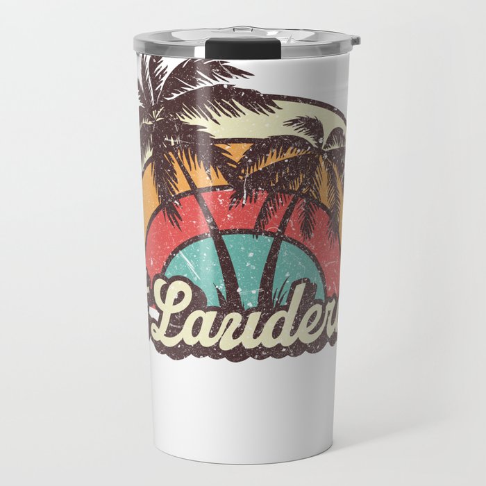 Fort Lauderdale beach city Travel Mug