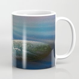Sun Cross Earth Space Spray Paint Coffee Mug