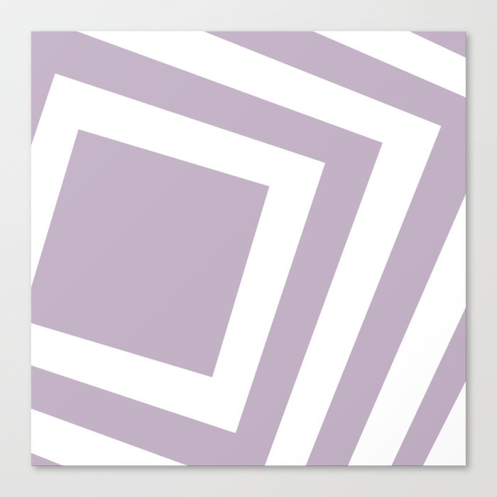 Purple squares background Canvas Print