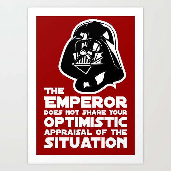 Lord Vader Art Print