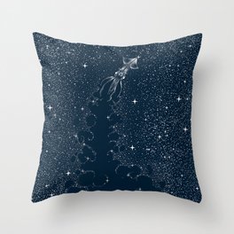 Star Inker Throw Pillow