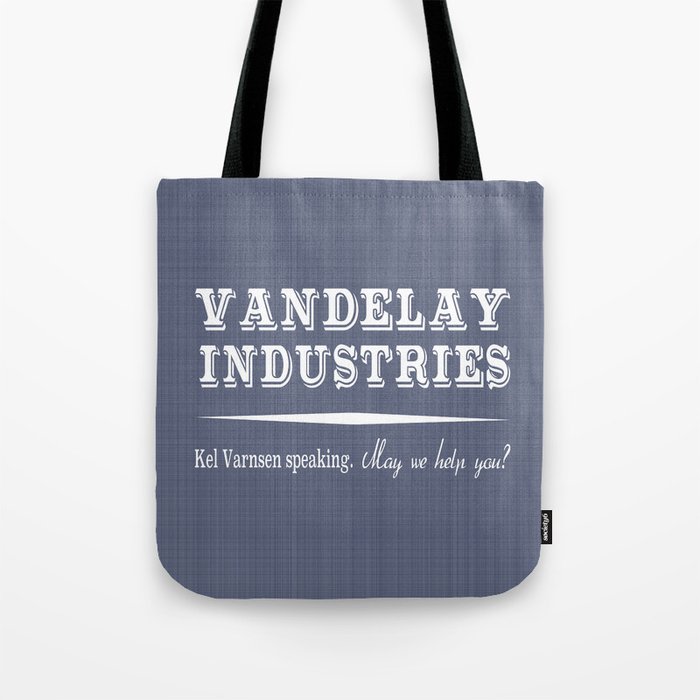 Vandelay Industries - May we help you? Seinfeld Home Decor Tote Bag