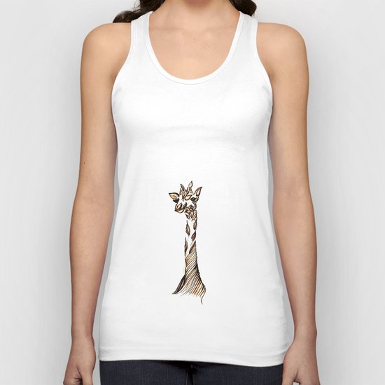 Giraffe Unisex Tank Top