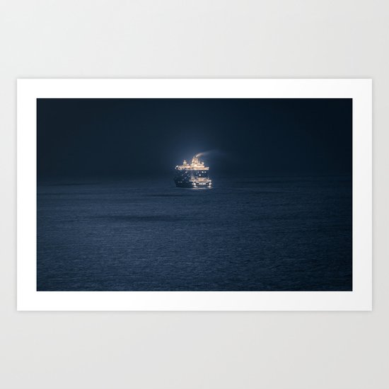 Dubrovnik Cruiser Art Print