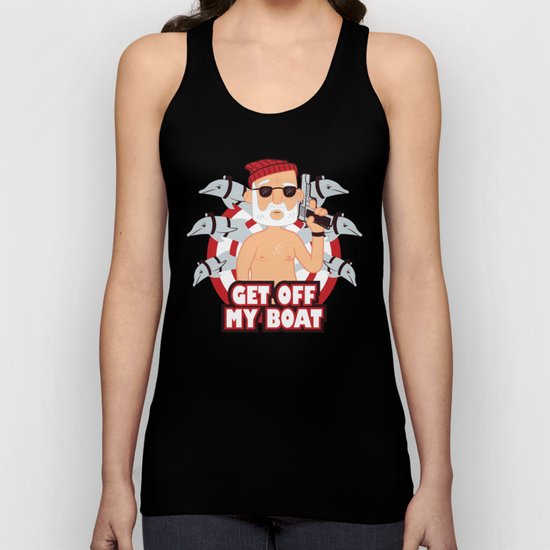 Get off my Boat Unisex Tank Top