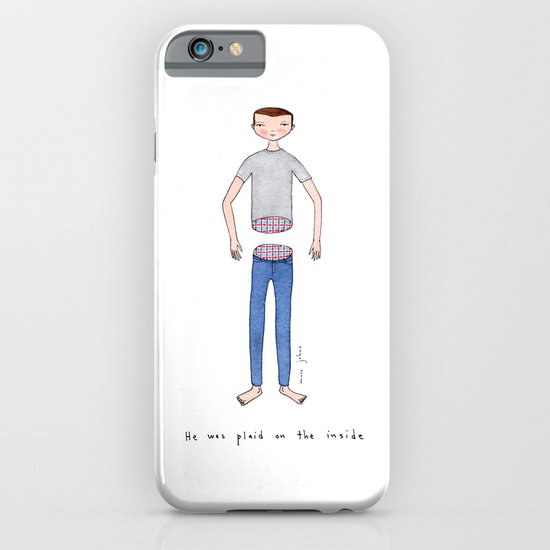 He was plaid on the inside iPhone & iPod Case