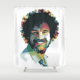 Ross Shower Curtains For Any Bathroom, Bob Ross Shower Curtain
