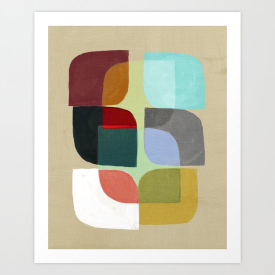 Color Overlay Art Print