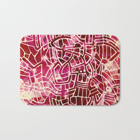 - red palace - Bath Mat
