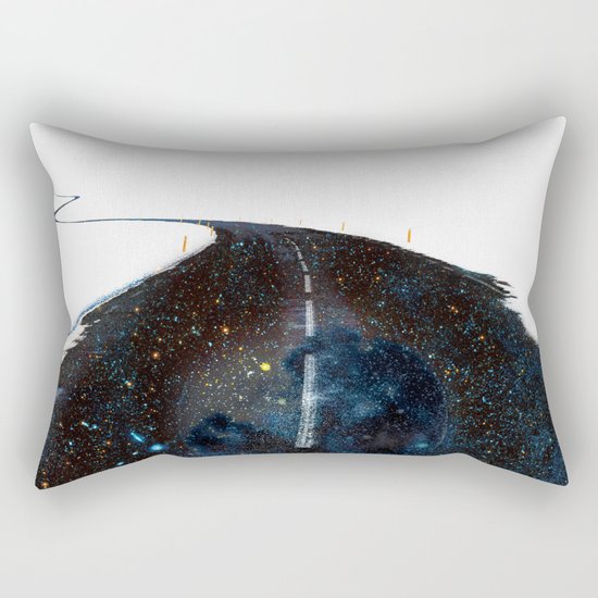Galaxy Road Rectangular Pillow