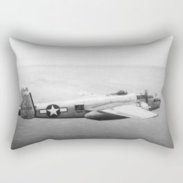 American Aircraft Bomber WWII Usa Rectangular Pillow