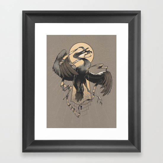 Flight of the Keybirds Framed Art Print