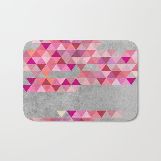 Red Bath Mat