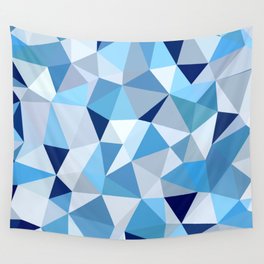 Triangular  low poly, mosaic pattern background, Vector polygonal illustration graphic, Creative, Or Wall Tapestry