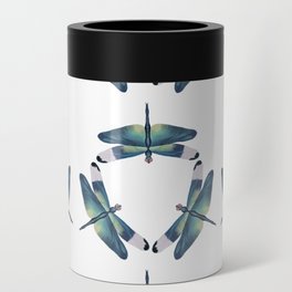Blue Dragonfly Can Cooler