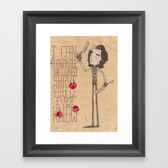 Sweeney Framed Art Print