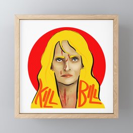 Kill Bill Framed Mini Art Print