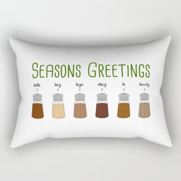 Sweet Seasons Greetings Rectangular Pillow