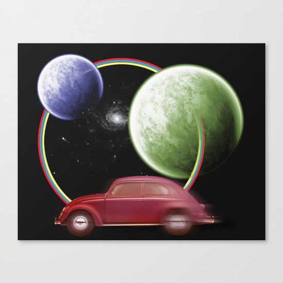 space Canvas Print