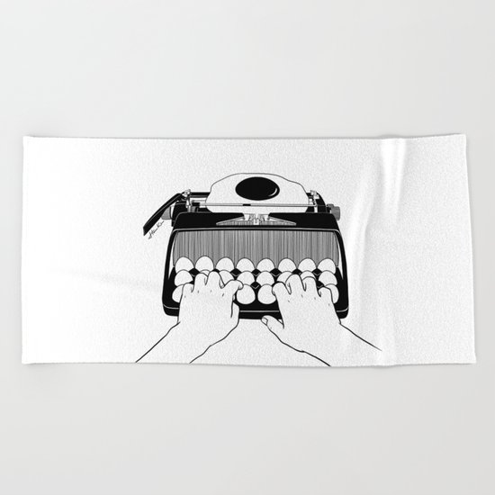 Good Morning, Dear Beach Towel