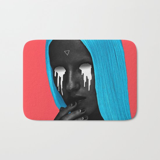 small upside down triangle Bath Mat