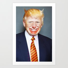 McDonald Trump Art Print