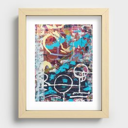 All Hail The Chicken King Recessed Framed Print