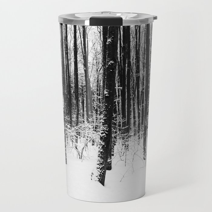 Winter forest Travel Mug