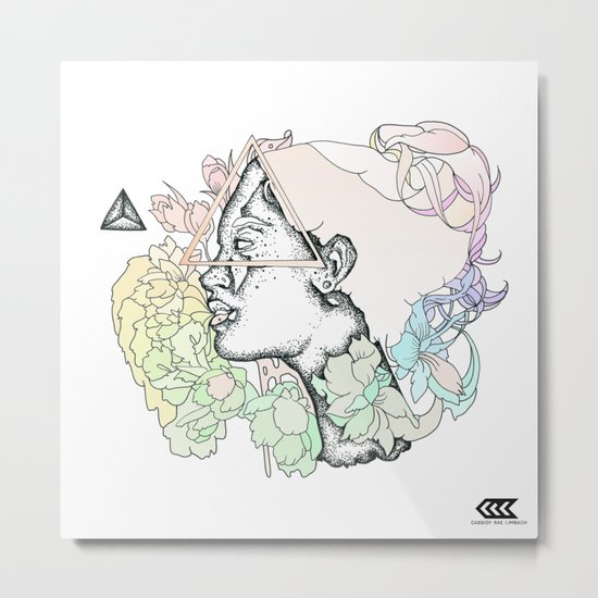 p a s t e l Metal Print