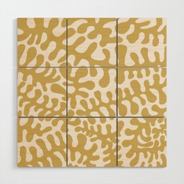 Henri Matisse cut outs seaweed plants pattern 11 Wood Wall Art