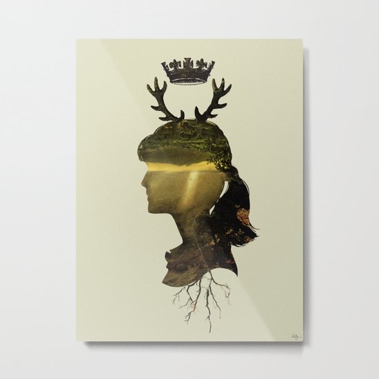 New Fawn Glory Metal Print