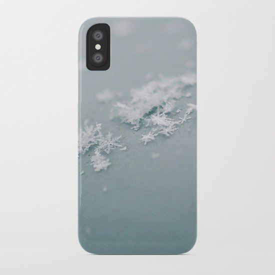 Snow flakes iPhone Case