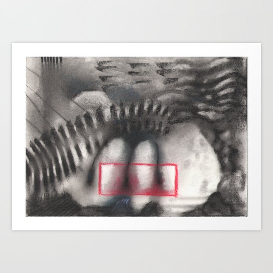 GHOST 1 Art Print