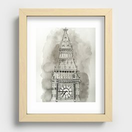 London Big Ben Recessed Framed Print