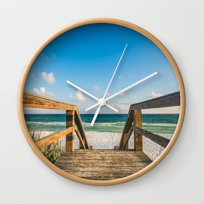 Head To The Beach Boardwalk Leads Summer Fun In Florida Wall Beach Boardwalk Leads To Summer Fun