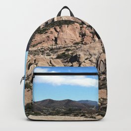 Views at Vasquez Backpack | Vasquez, Horizon, Color, Sky, Photo, Nature, Rocks, Digital 